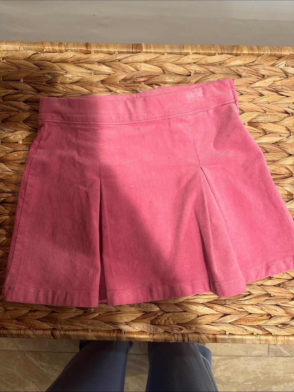 Crewcuts Rose Pink Pleated Skirt